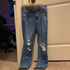 Size 12 American Eagle Ripped Jeans